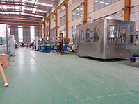 workshop  for water bottling line