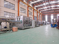 workshop for water bottling machine