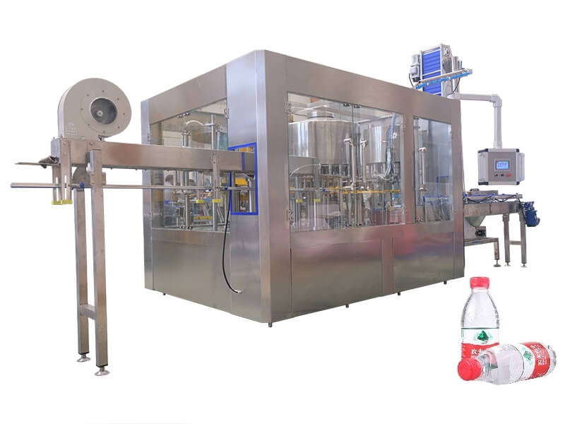 water bottling line