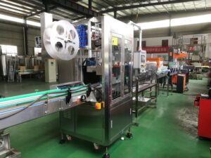 automatic sleeve labeling machine