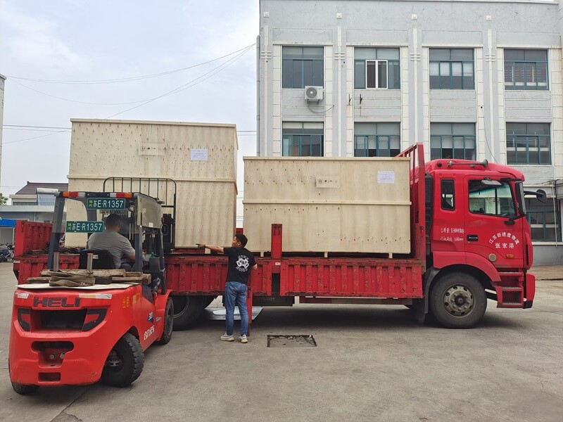 delivery of soft drink filling machine to Kyrgyzstan