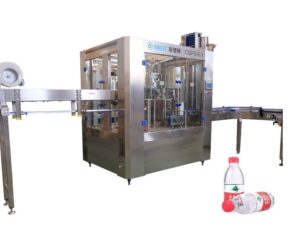 semi-auto water bottling line